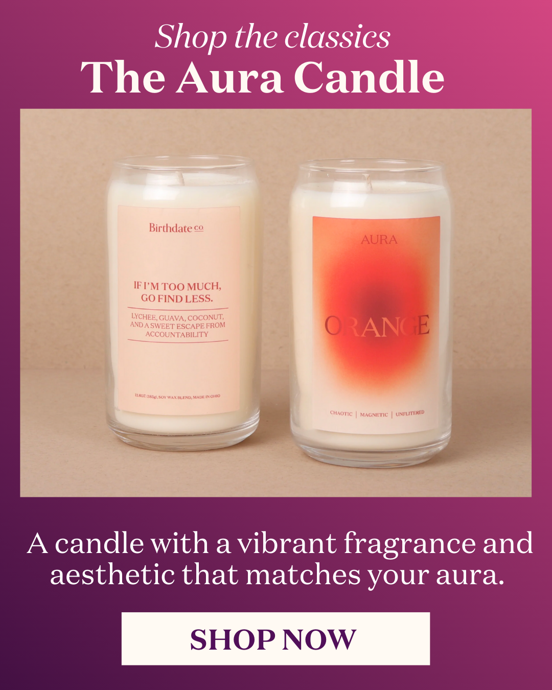 The Aura Candle