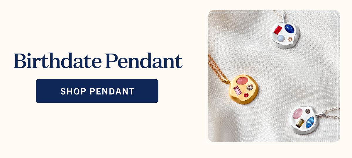 Shop Birthdate Pendant