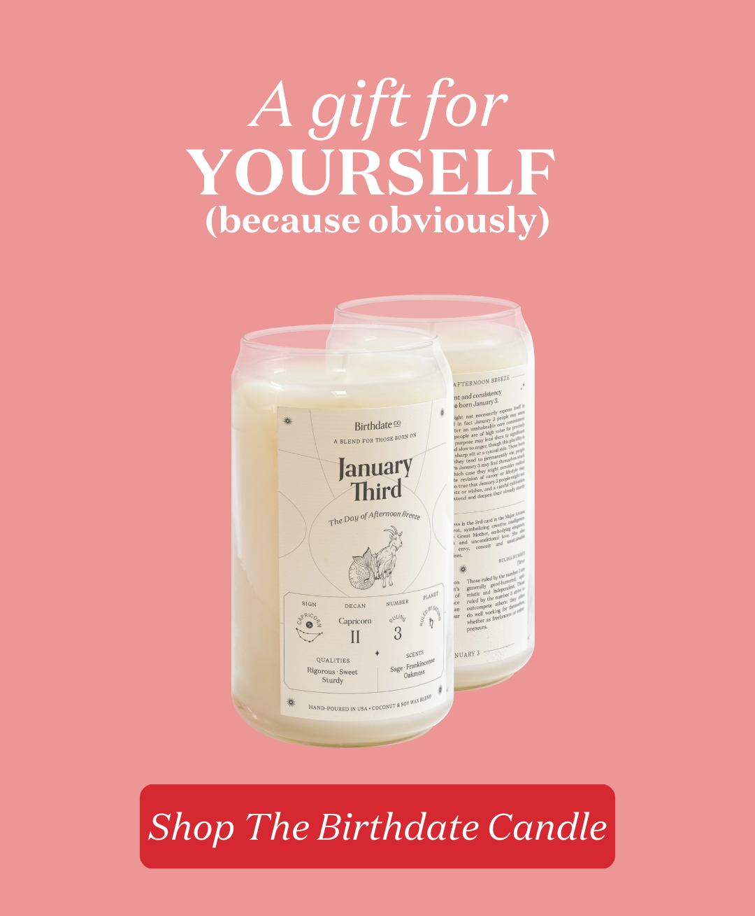 A Gift For Yourself (because obviously)