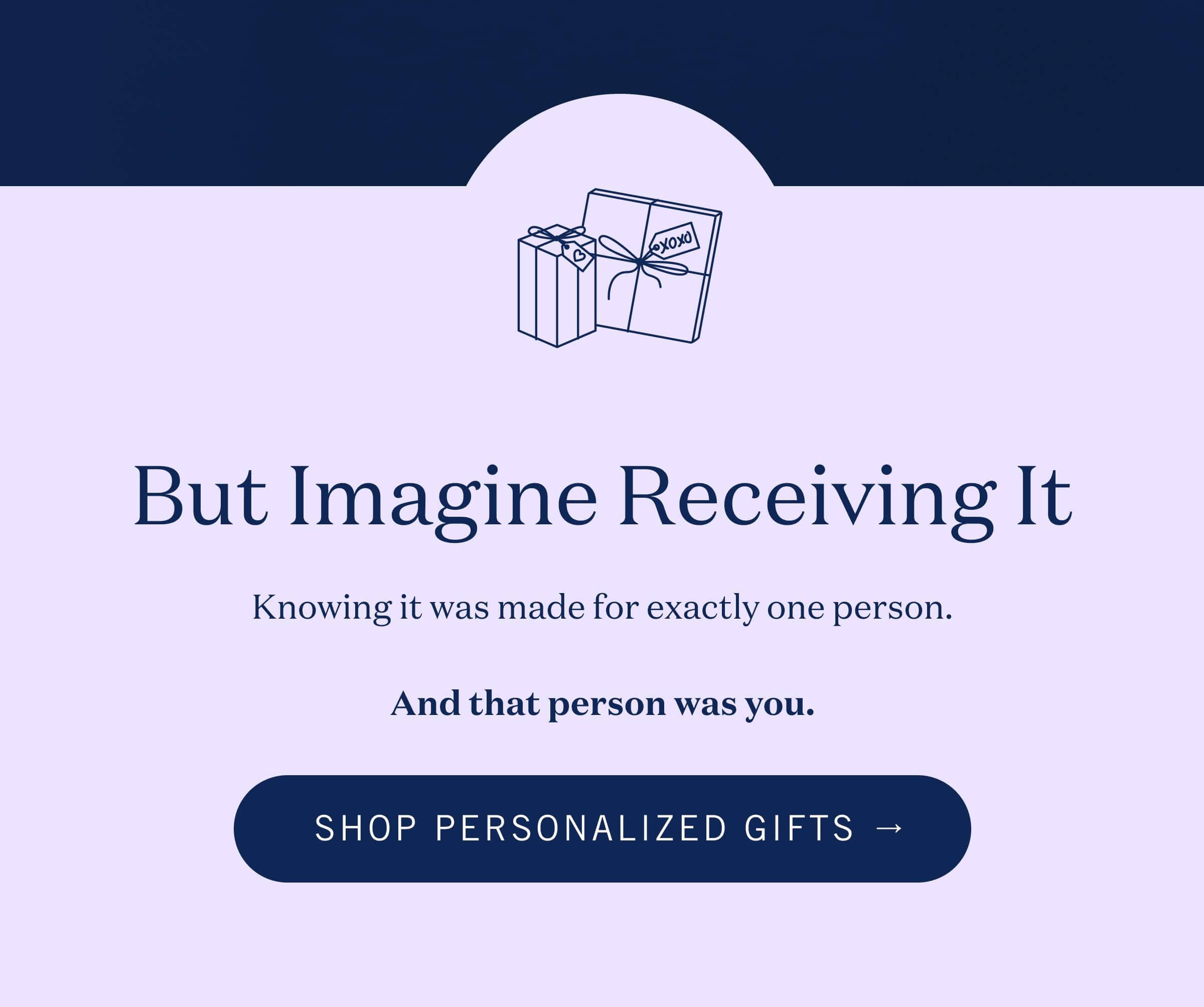But Imagine Receiving It