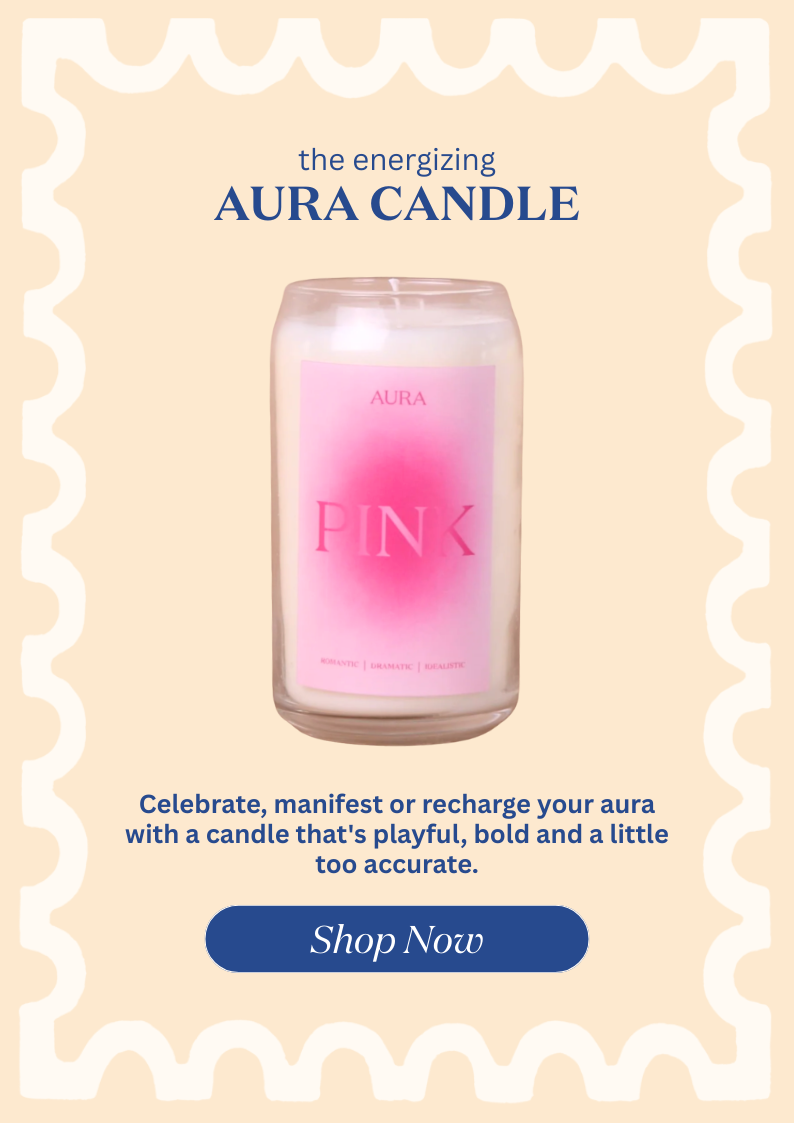 The energizing Aura Candle