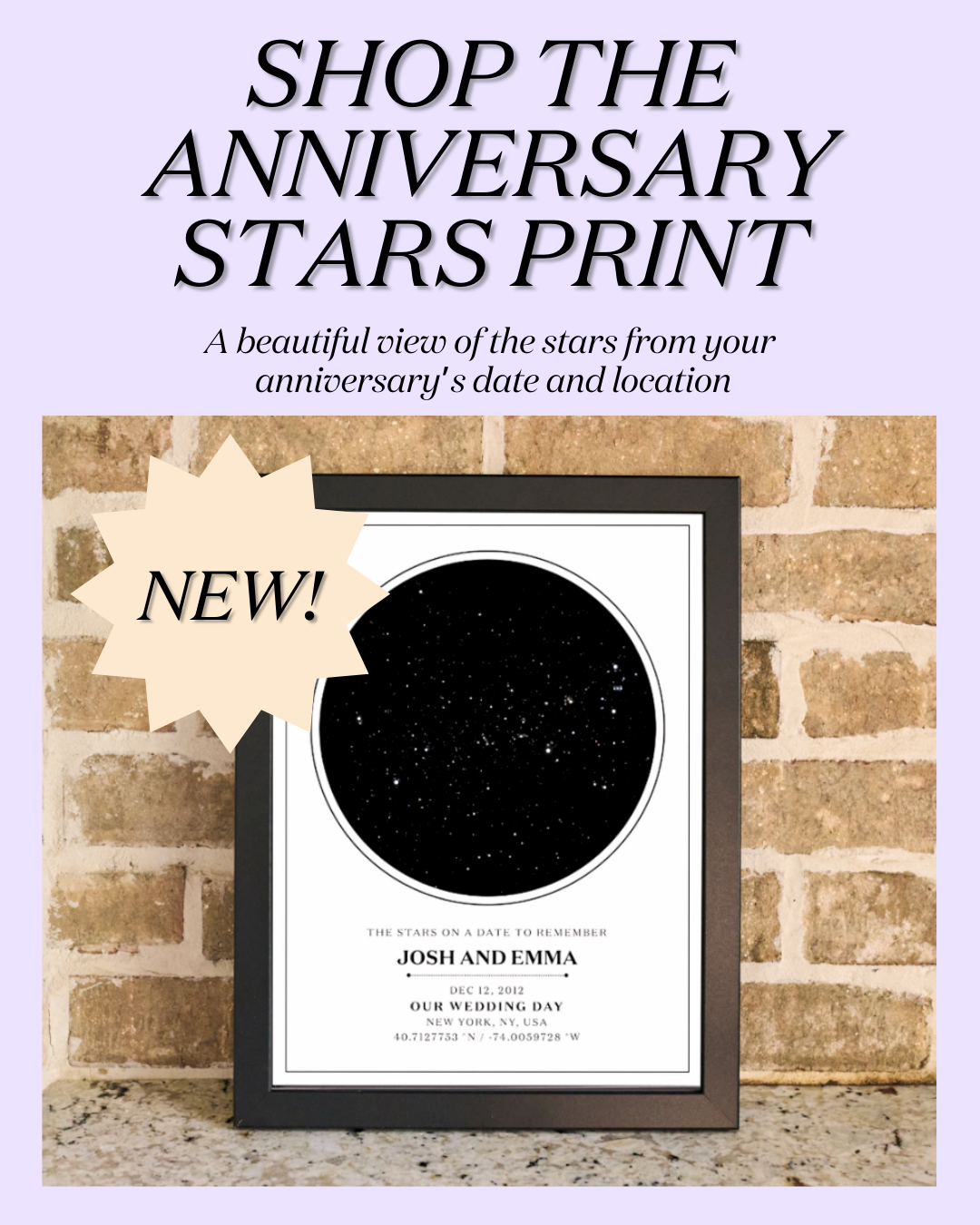 Shop The Anniversary Stars Print