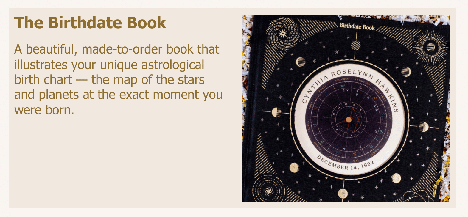 Meet The Birthdate Book