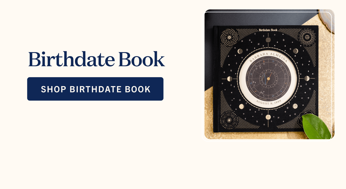 Shop Birthdate Book