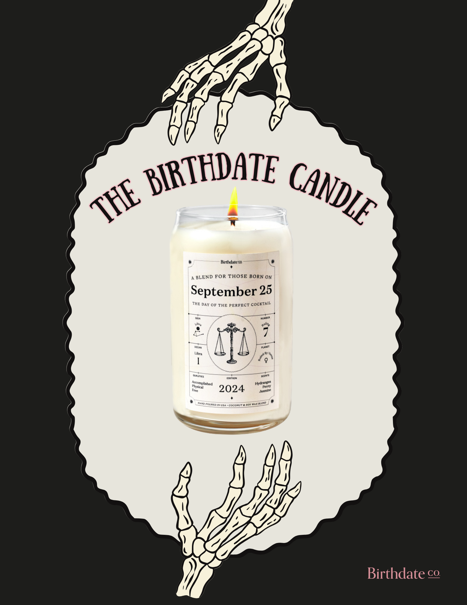 Shop The Birthdate Candle