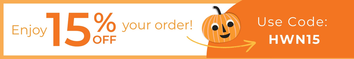 Enjoy 15% off use code: HWN15