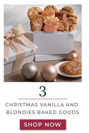 Christmas Vanilla & Blondies Baked Goods