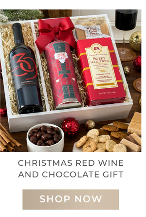 Christmas Red Wine & Chocolate Gift