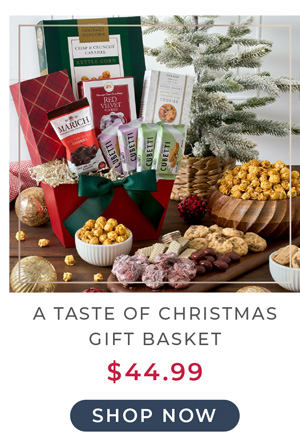 A Taste Of Christmas Gift Basket