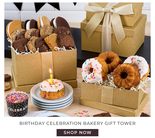 Birthday Celebration Bakery Gift Tower