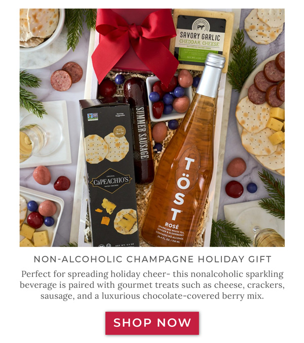 Non-Alcoholic Champagne Holiday Gift