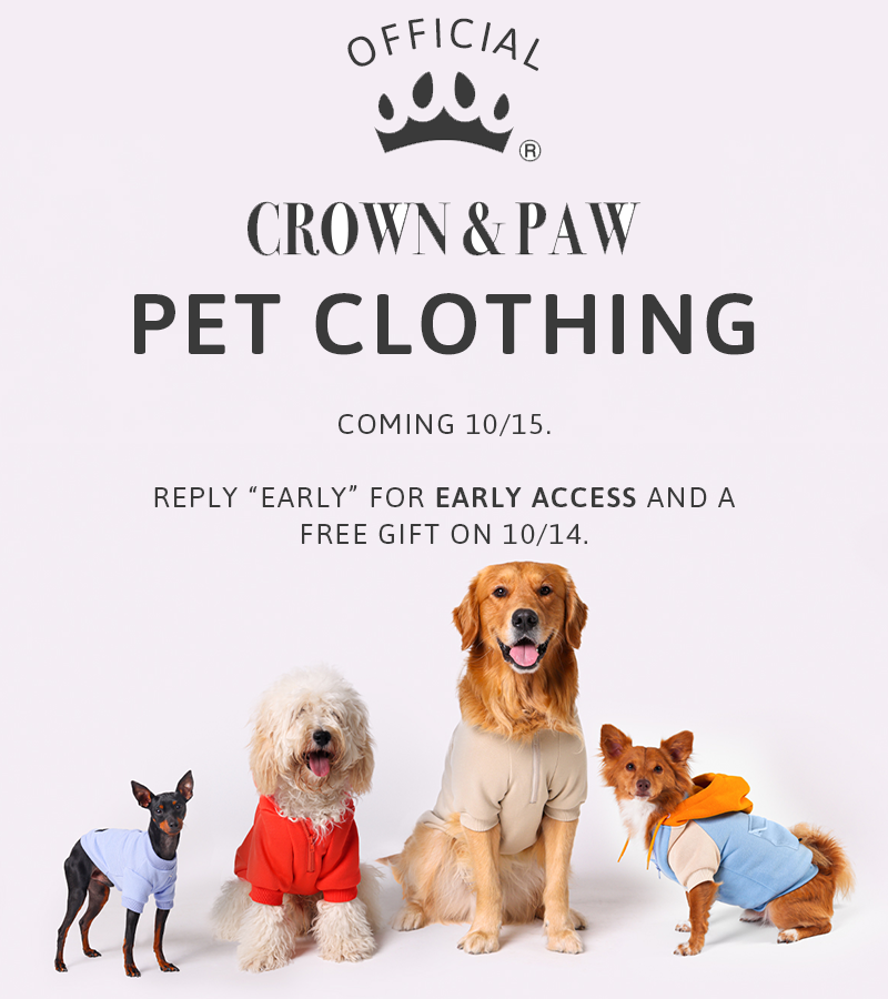 Crown and Paw Clothing Crown & Paw