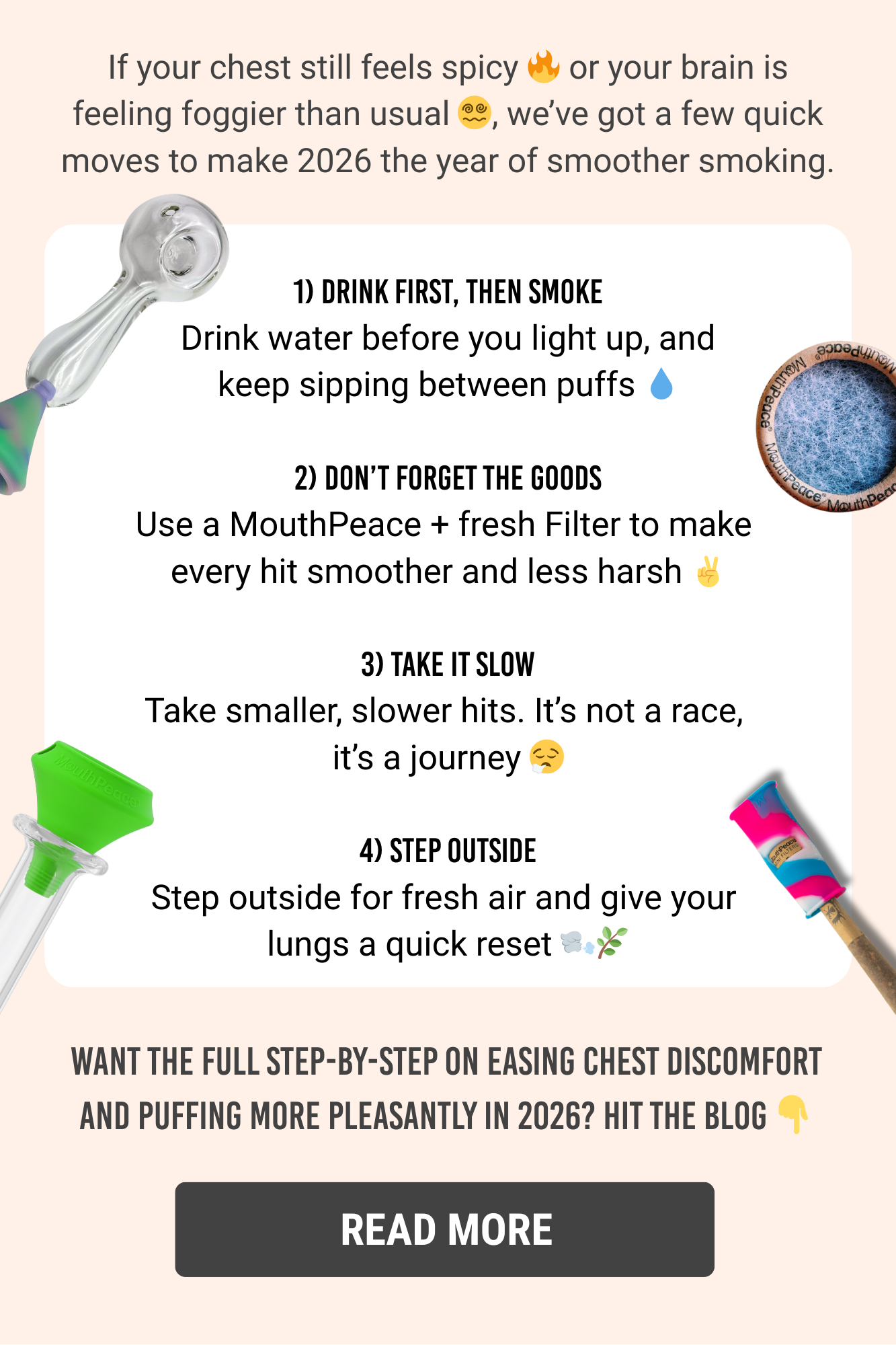 4 moves to make 2026 the year of smoother smoking