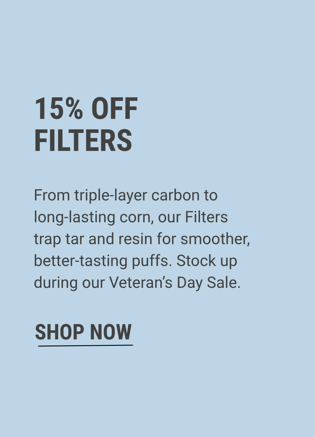 15% Off Filters