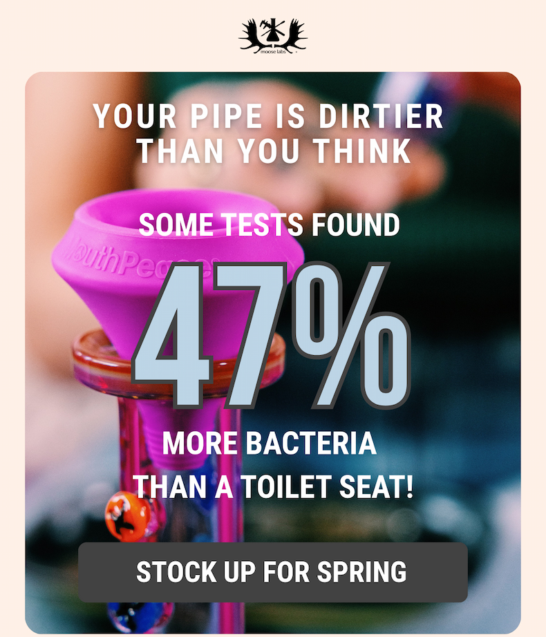 Your pipe is dirtier than you think. More bacteria than a toilet seat!