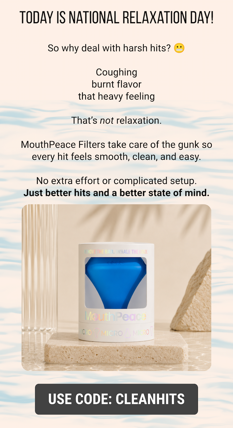 Today is National Relaxation Day. Use code: CLEANHITS for 15% off. 