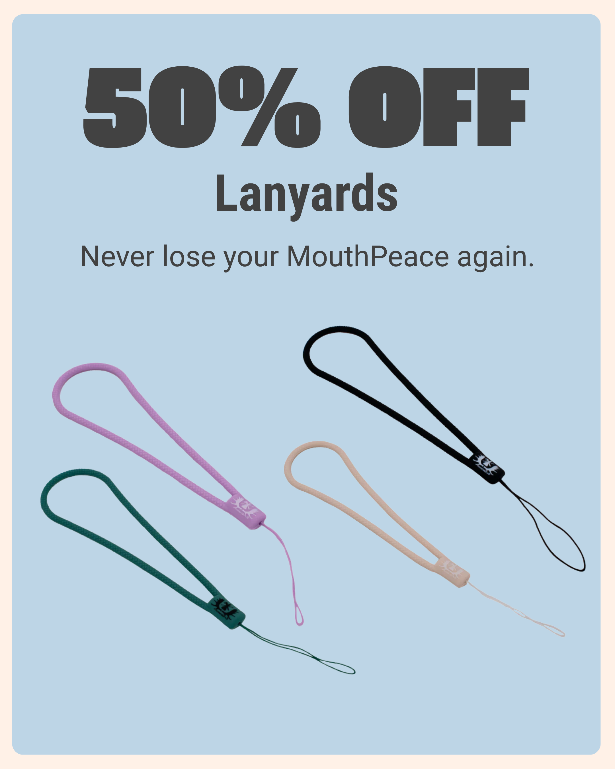 50% Off Lanyards