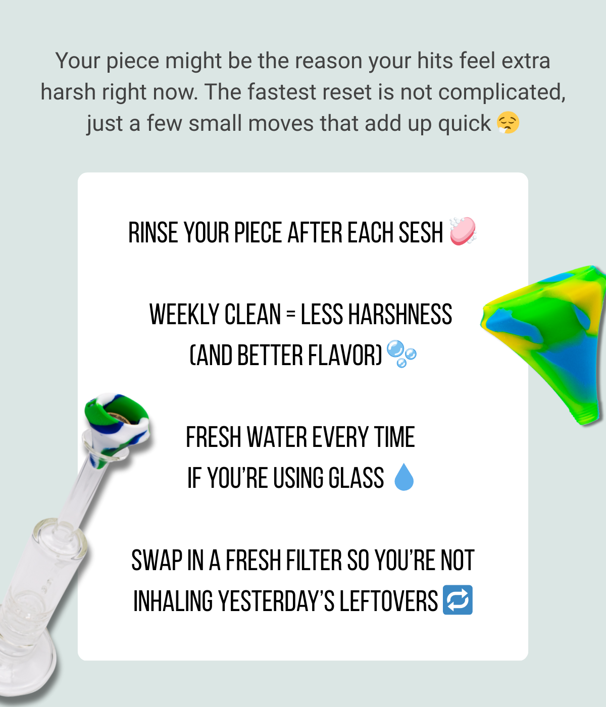 Your piece might be the reason your hits feel extra harsh right now. 4 quick tips for a fast reset. 