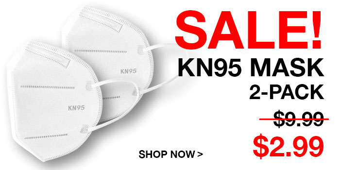 KN95 2 Pack: Sale!