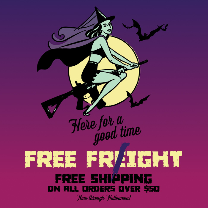 Free Shipping Now to Halloween!