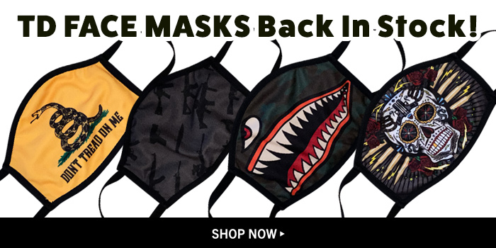 TD Face Masks Back In Stock!