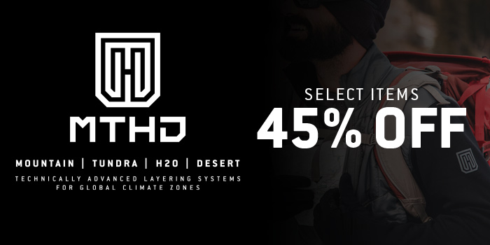 MTHD 45% Off Select Items!