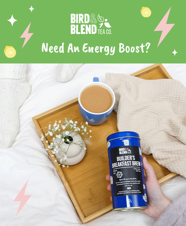 Energy boosting teas