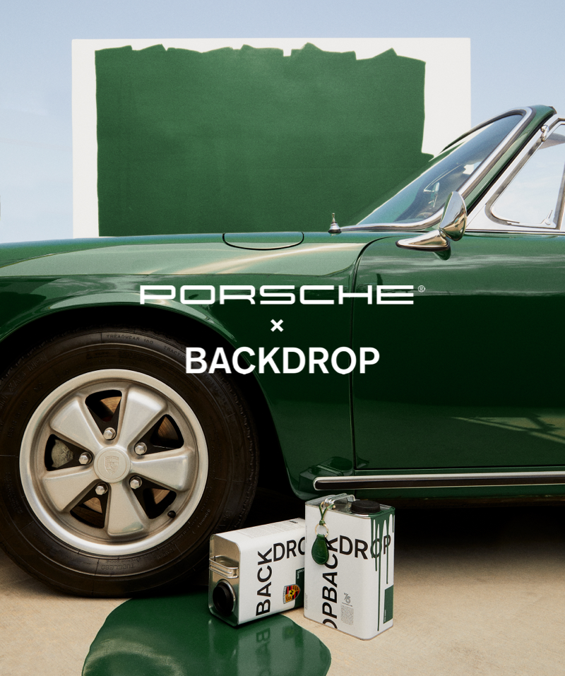PORSCHE X BACKDROP