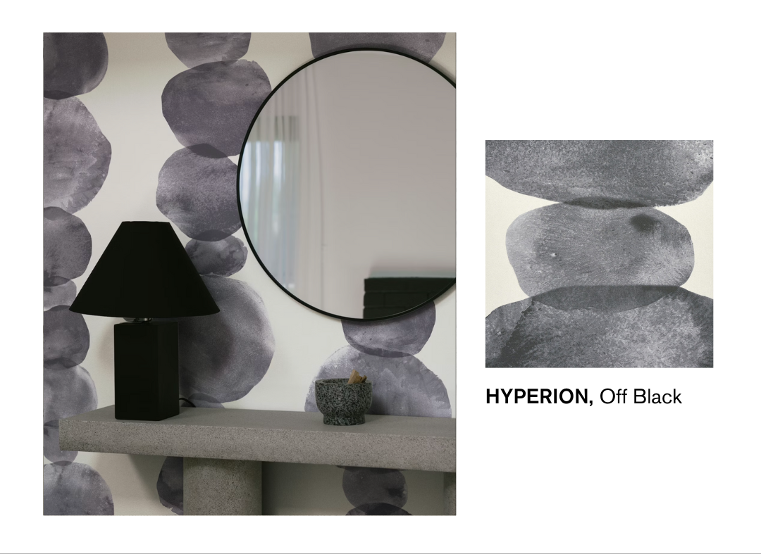 HYPERION in Off Black