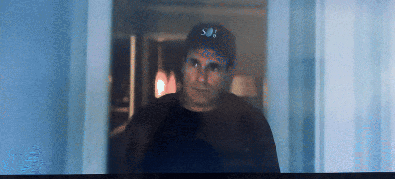 PAINTED SKY in Clear Blue, featured on the Apple TV+ show "Friends & Neighbors"