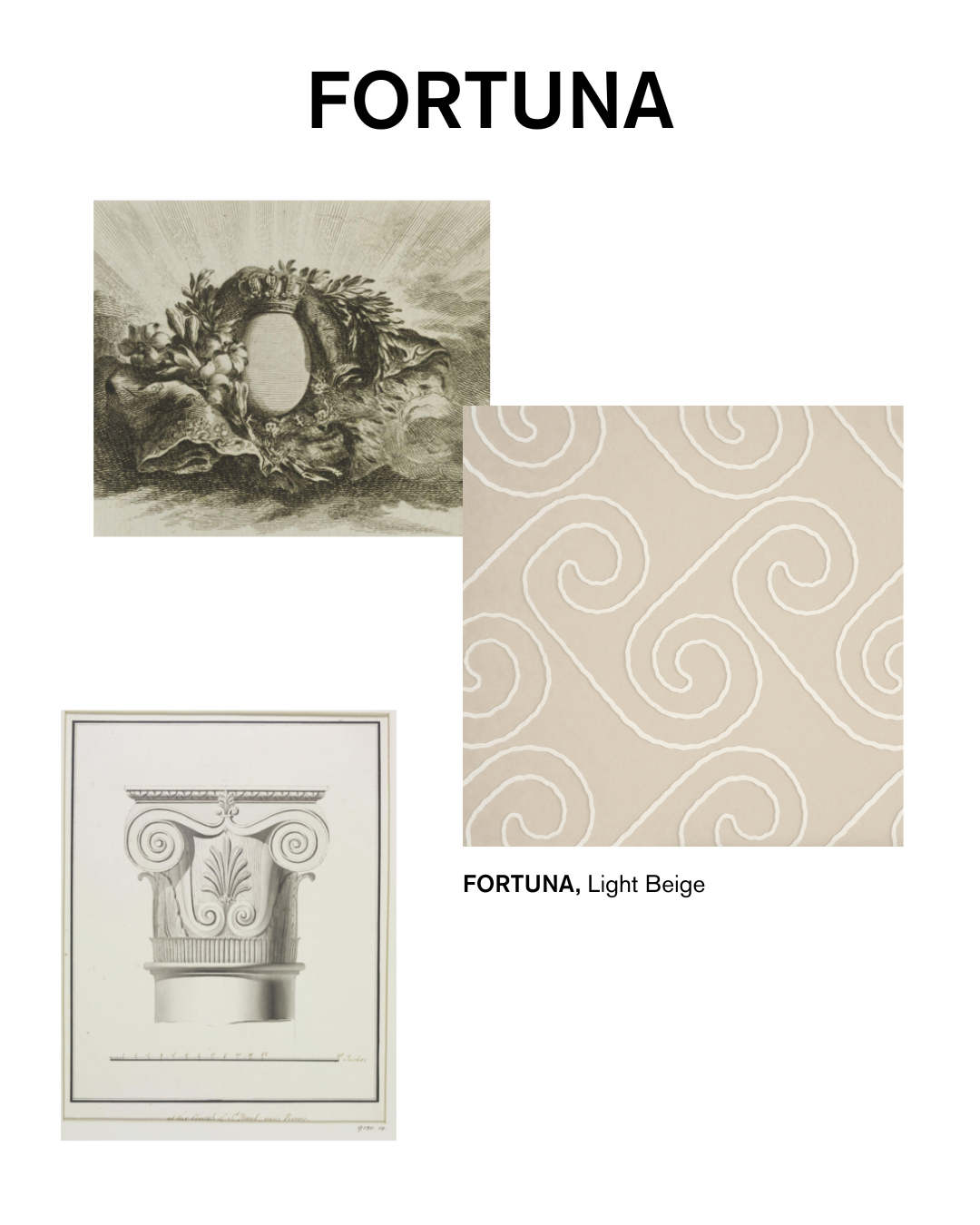 FORTUNA, a new wallpaper design from Backdrop