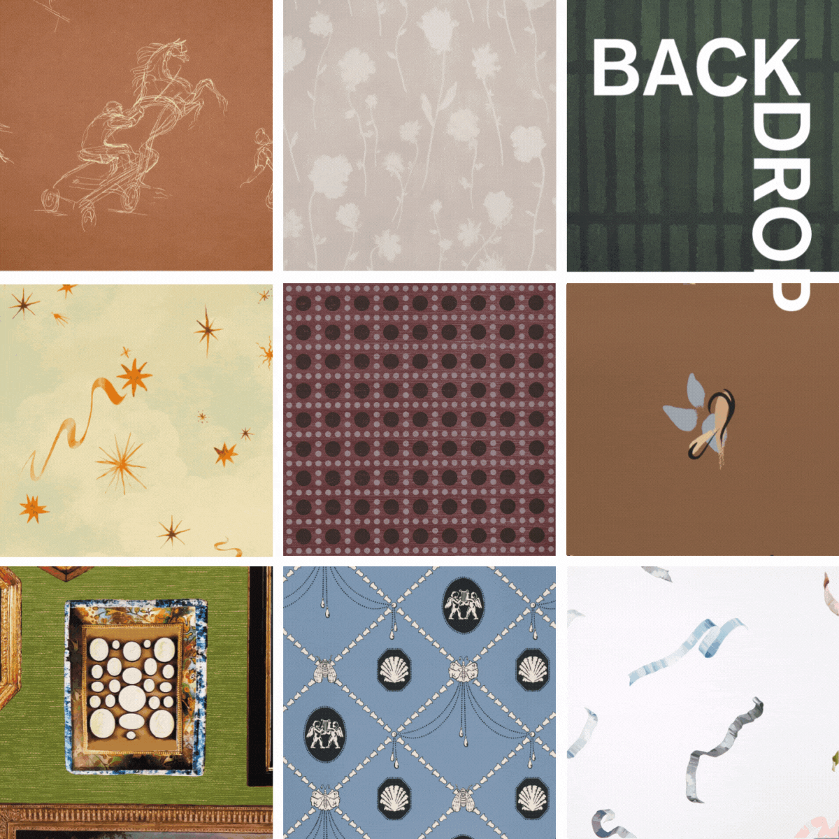 From AD - The Best Wallpaper Brands, including BACKDROP
