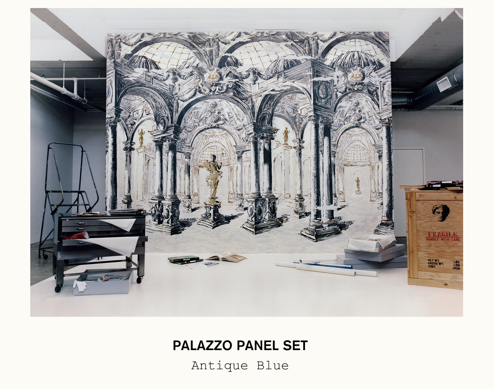 PALAZZO PANEL SET, a new design from ARCHIVE by BACKDROP