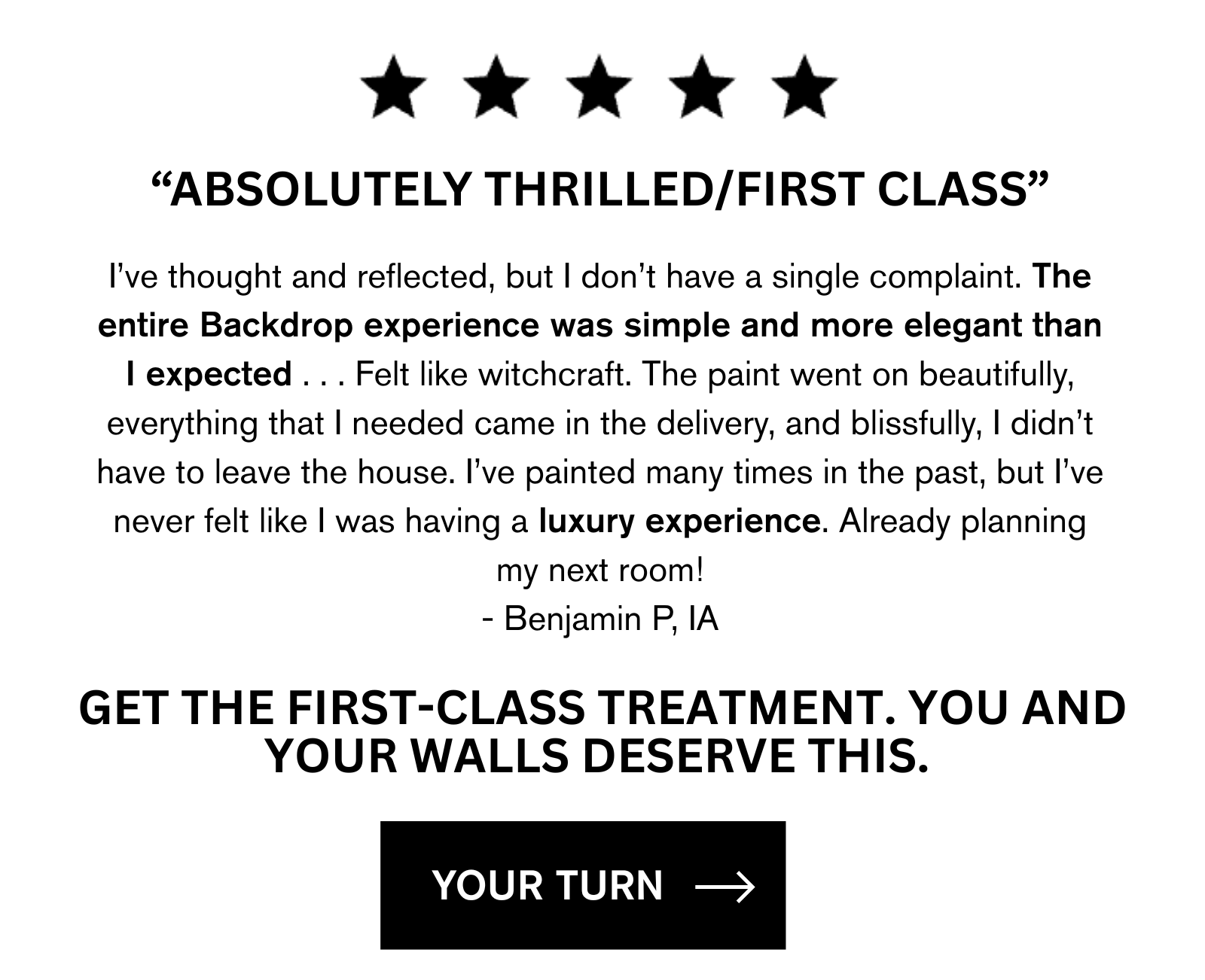 YOU AND YOUR WALLS DESERVE THIS