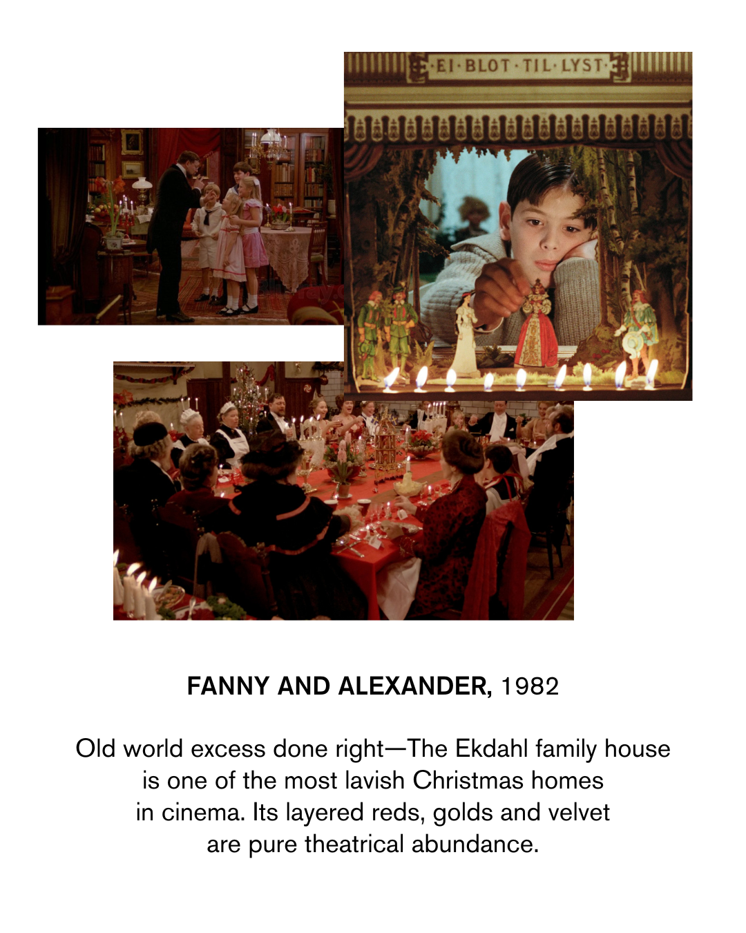 FANNY AND ALEXANDER, 1982