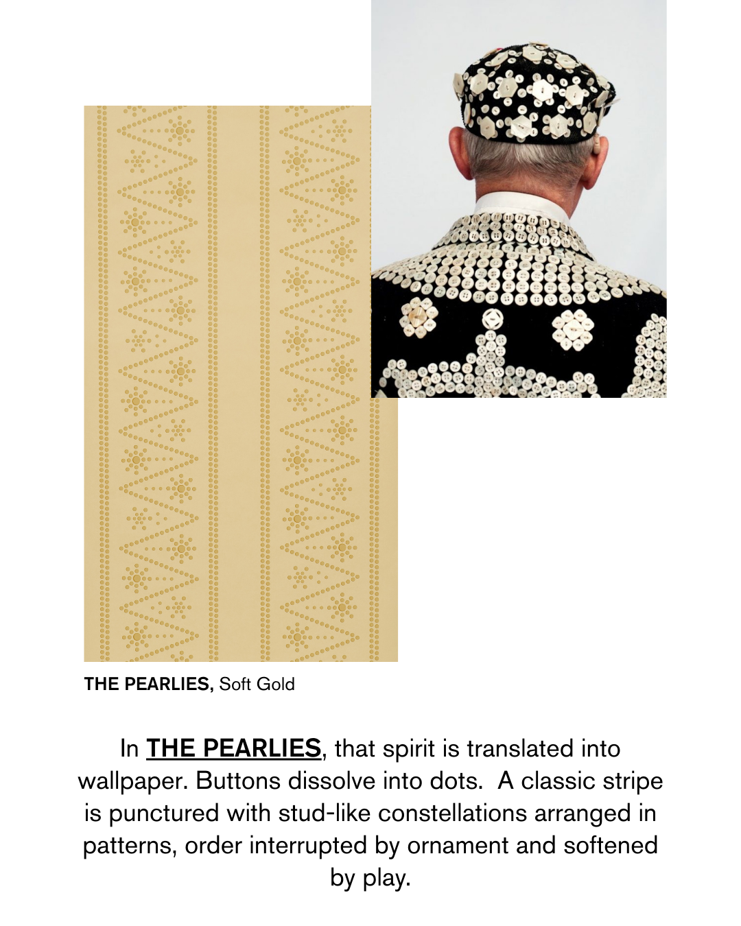 THE PEARLIES in Soft Gold