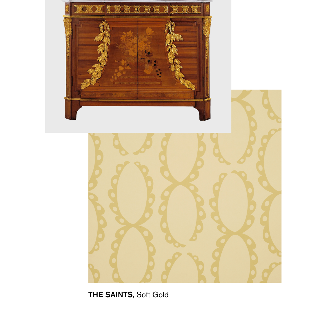 THE SAINTS in Soft Gold