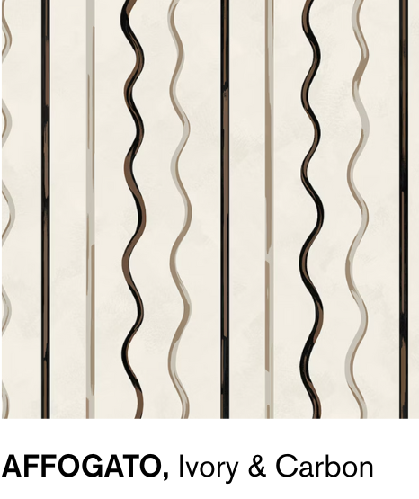 AFFOGATO in Ivory & Carbon