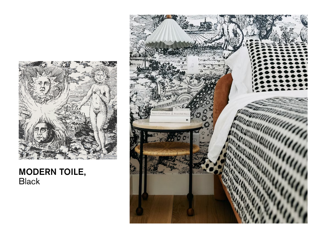 MODERN TOILE in Black