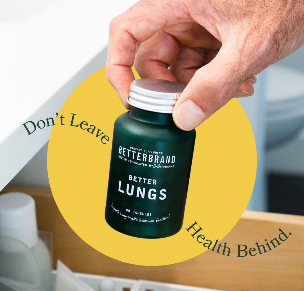 Don't leave health behind