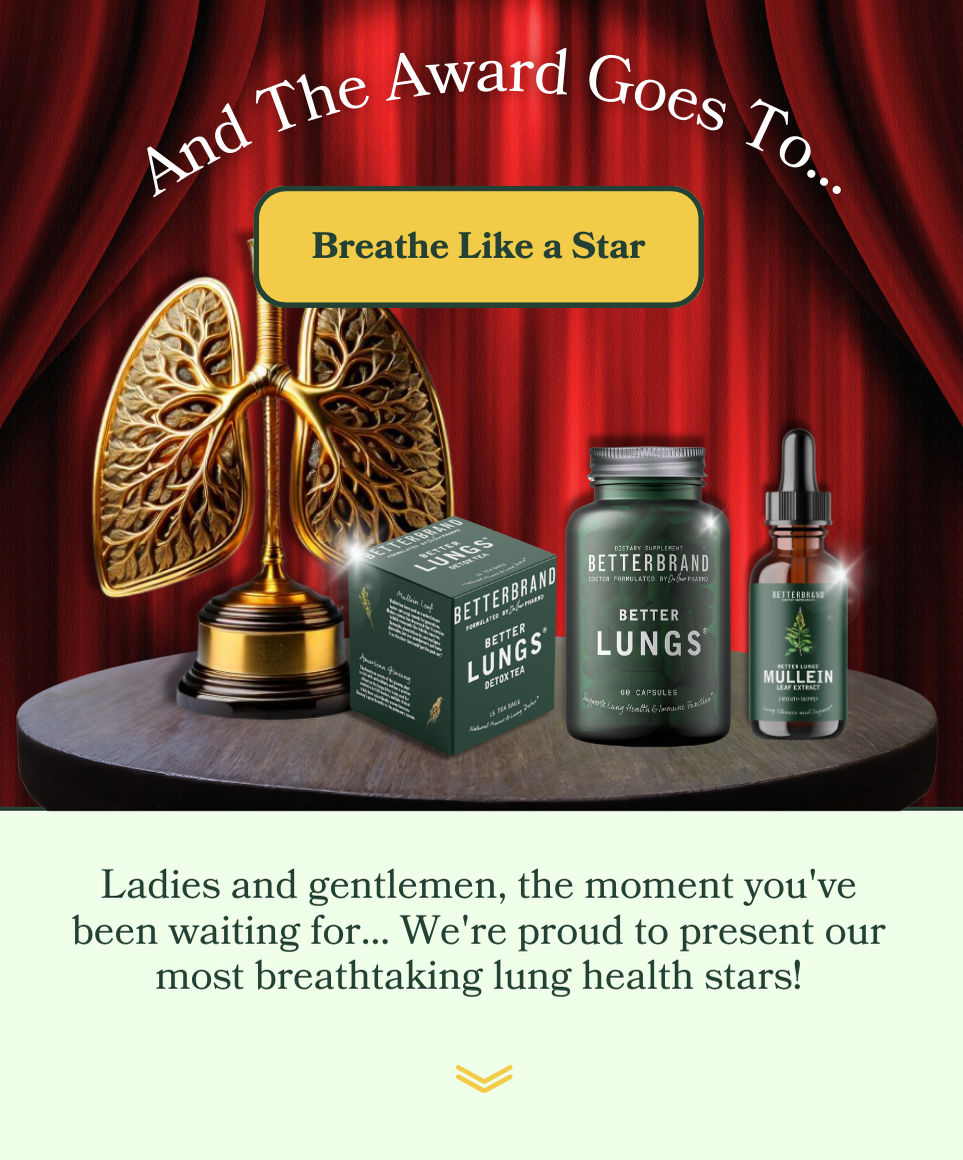 Ladies and gentlemen, the moment you've been waiting for... We're proud to present our most breathtaking lung health stars!