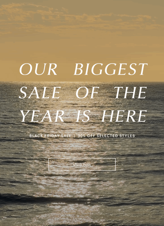 BFCM Sale is here...