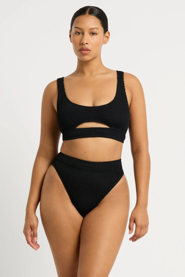Sasha Crop Black Eco