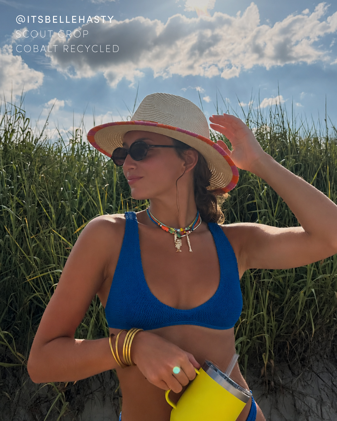 Scout Crop Cobalt Recycled