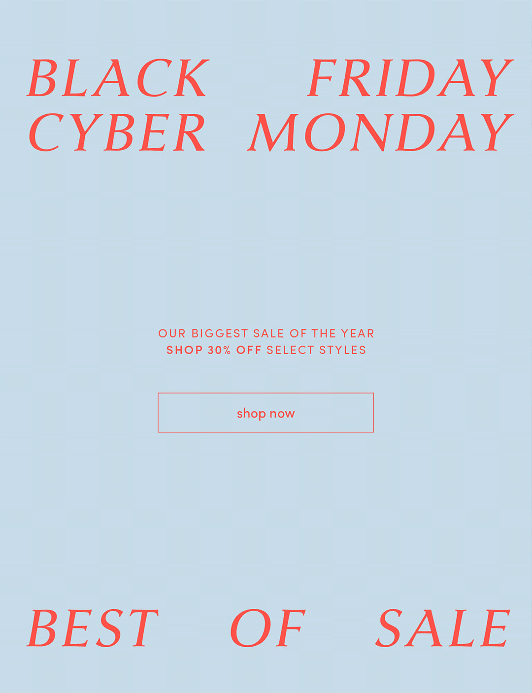 bfcm sale