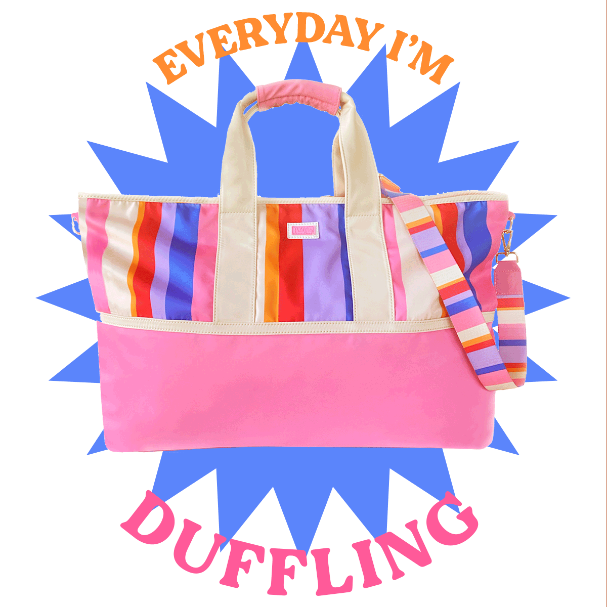 Grab our bestselling duffle bag ever! Packed Party