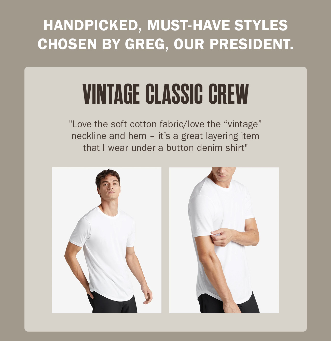 Vintage Classic Crew