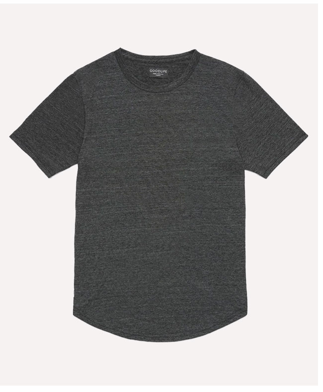Tri-Blend Scallop Crew
