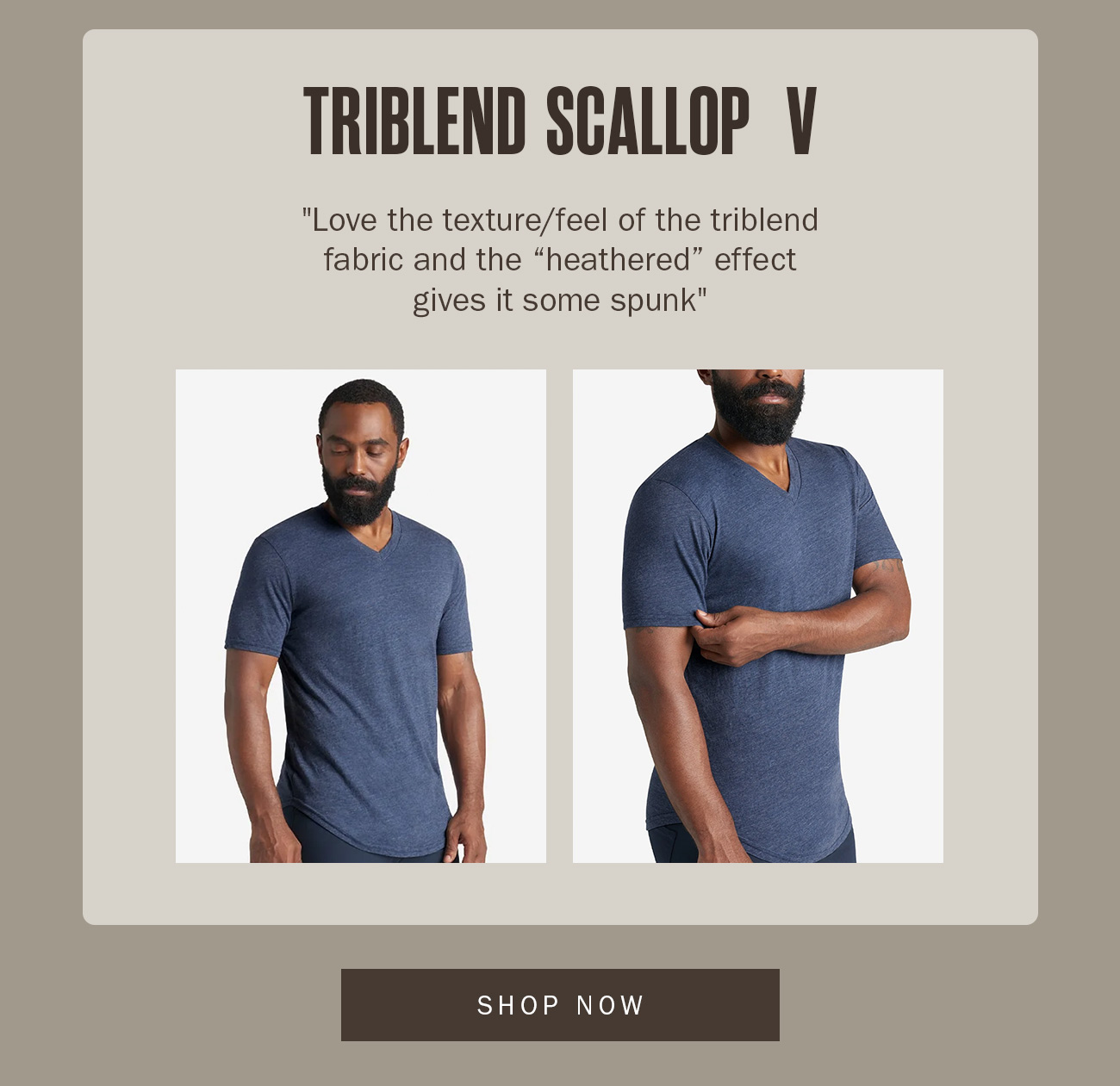 Triblend Scallop V