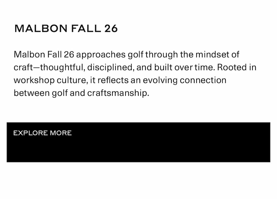 Malbon Mens Fall 2026